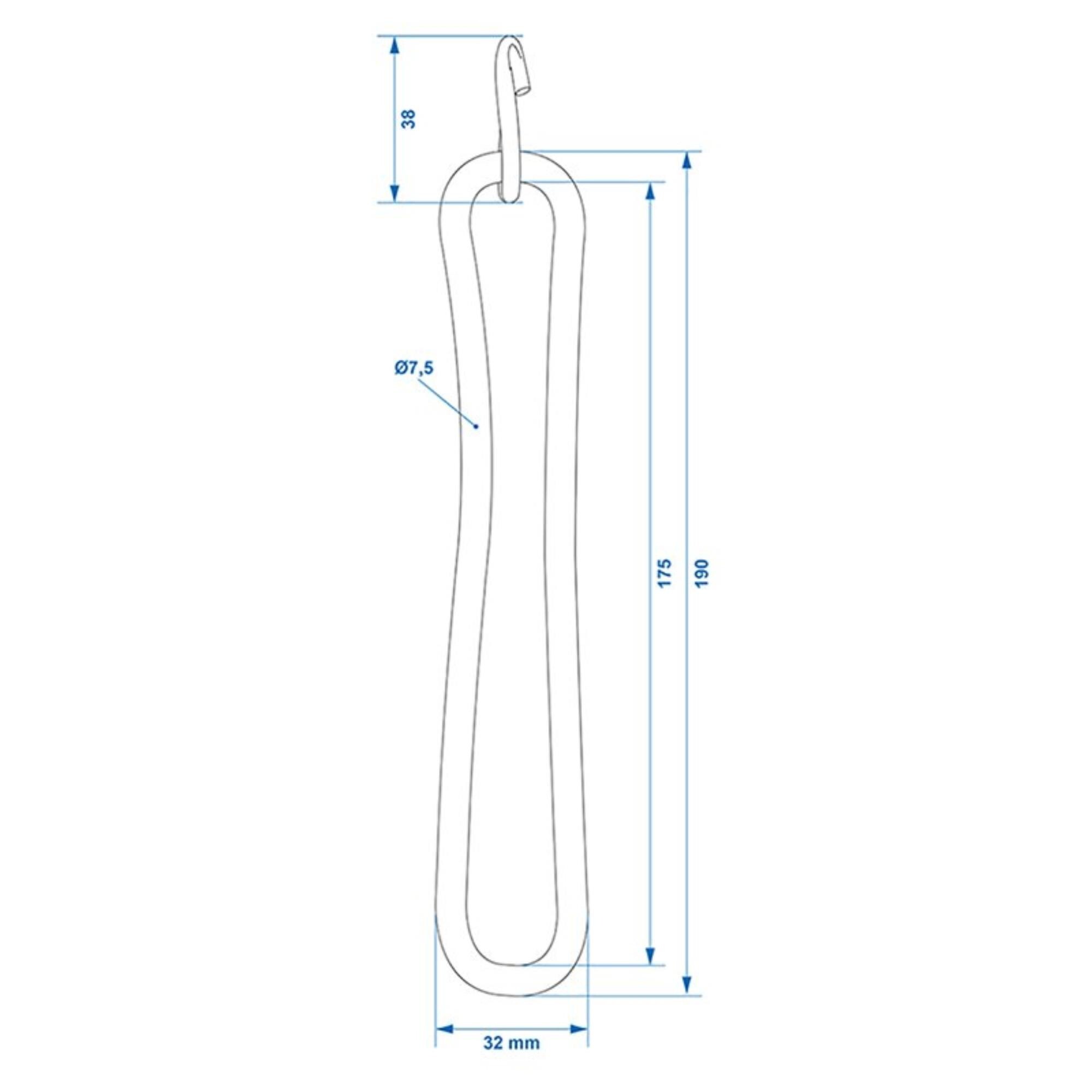 Proplus Spanrubber 200 Mm Met S-Haak 4 Stuks Proplus Spanrubber 200 Mm Met S-Haak 4 Stuks