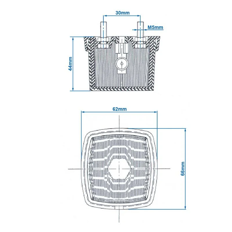 Proplus Markeringslamp Wit 66X62Mm