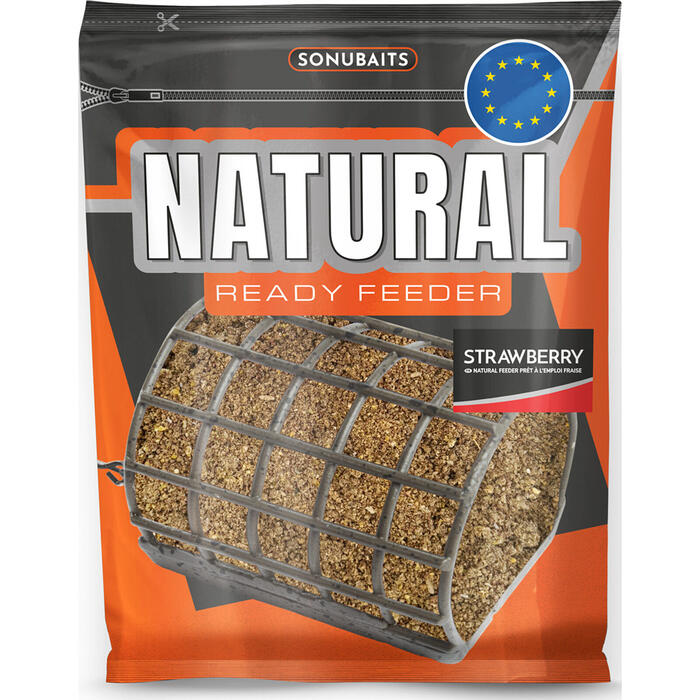 Sonubaits Natural Ready Feeder Strawberry 750 Gr
