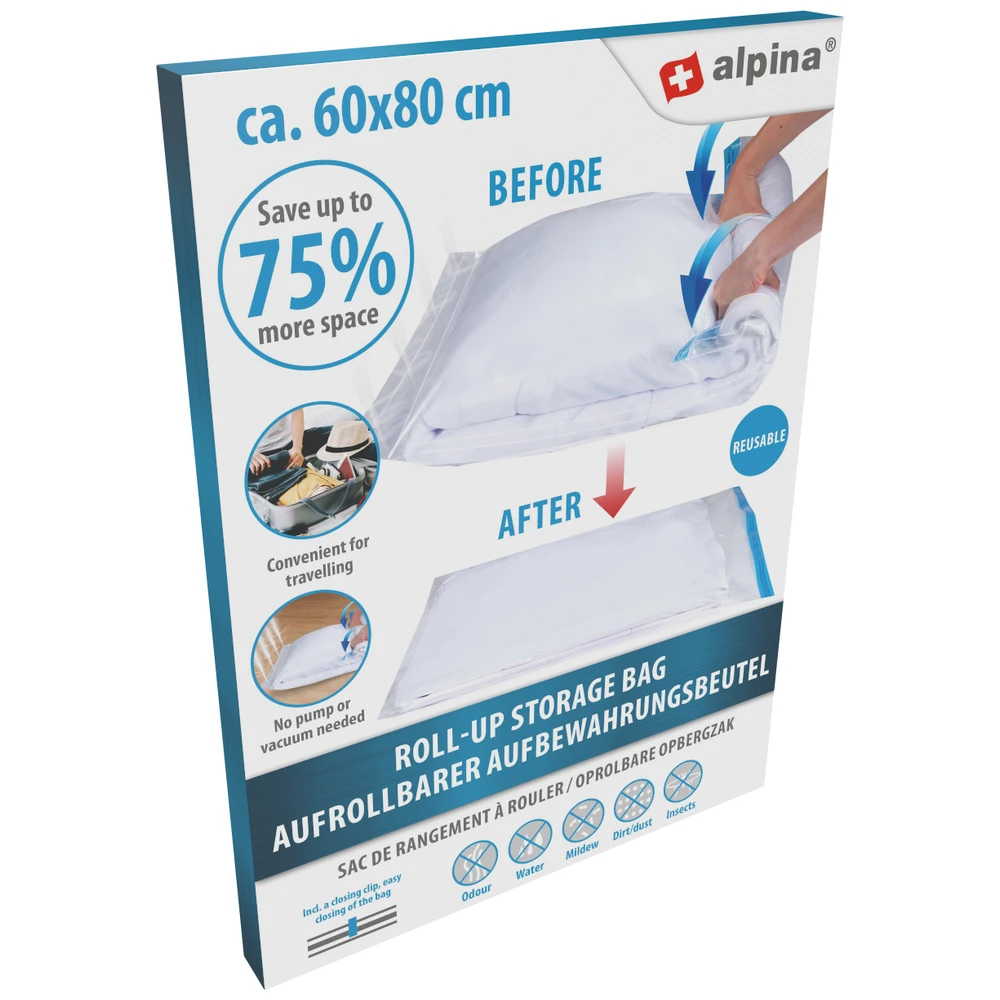 Alpina Opbergzak Vacuum Oprolbaar