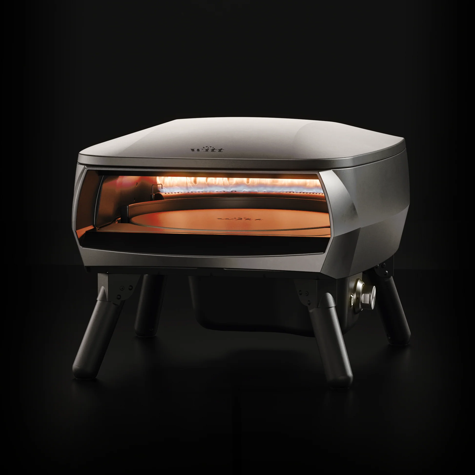 Witt Etna Piccolo Rotante Pizza Oven 16" Mat Green