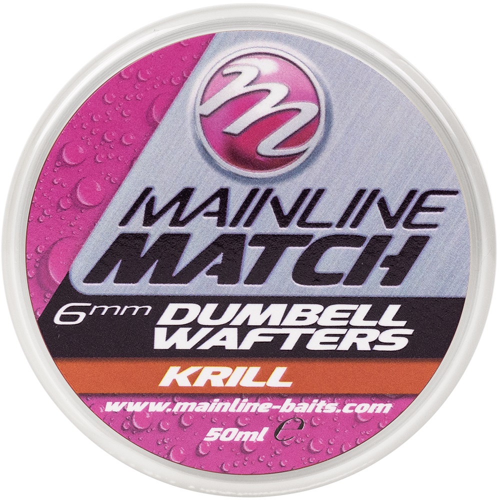 Mainline Match 6Mm Dumbell Wafters Krill