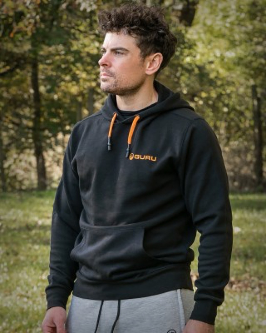 Guru Black Lightweight Hoodie Xxxl