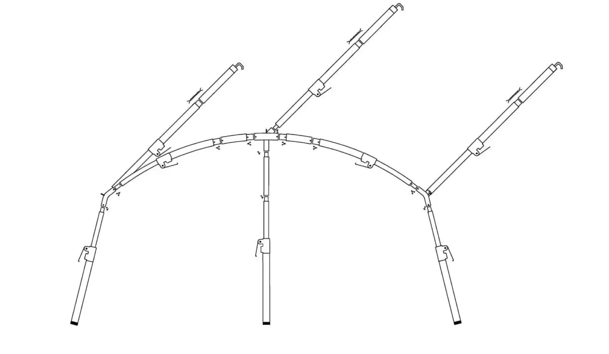 Reda Boogframe 32x1.5mm Aluminium M6-11E
