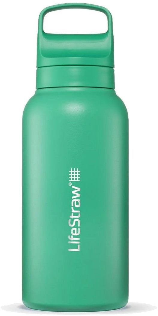 LifeStraw GO Series Stainl. Steel Water Filter Bottle 1L