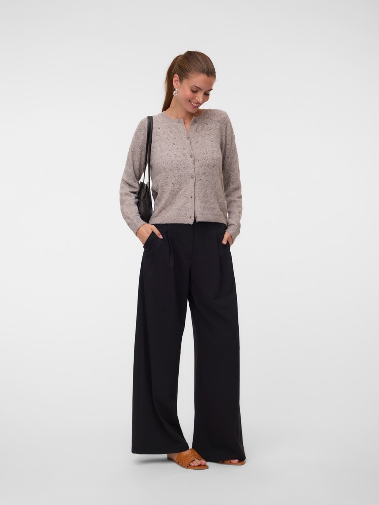 Vero Moda Doffy Stitch LS O-Neck Cardigan Dames
