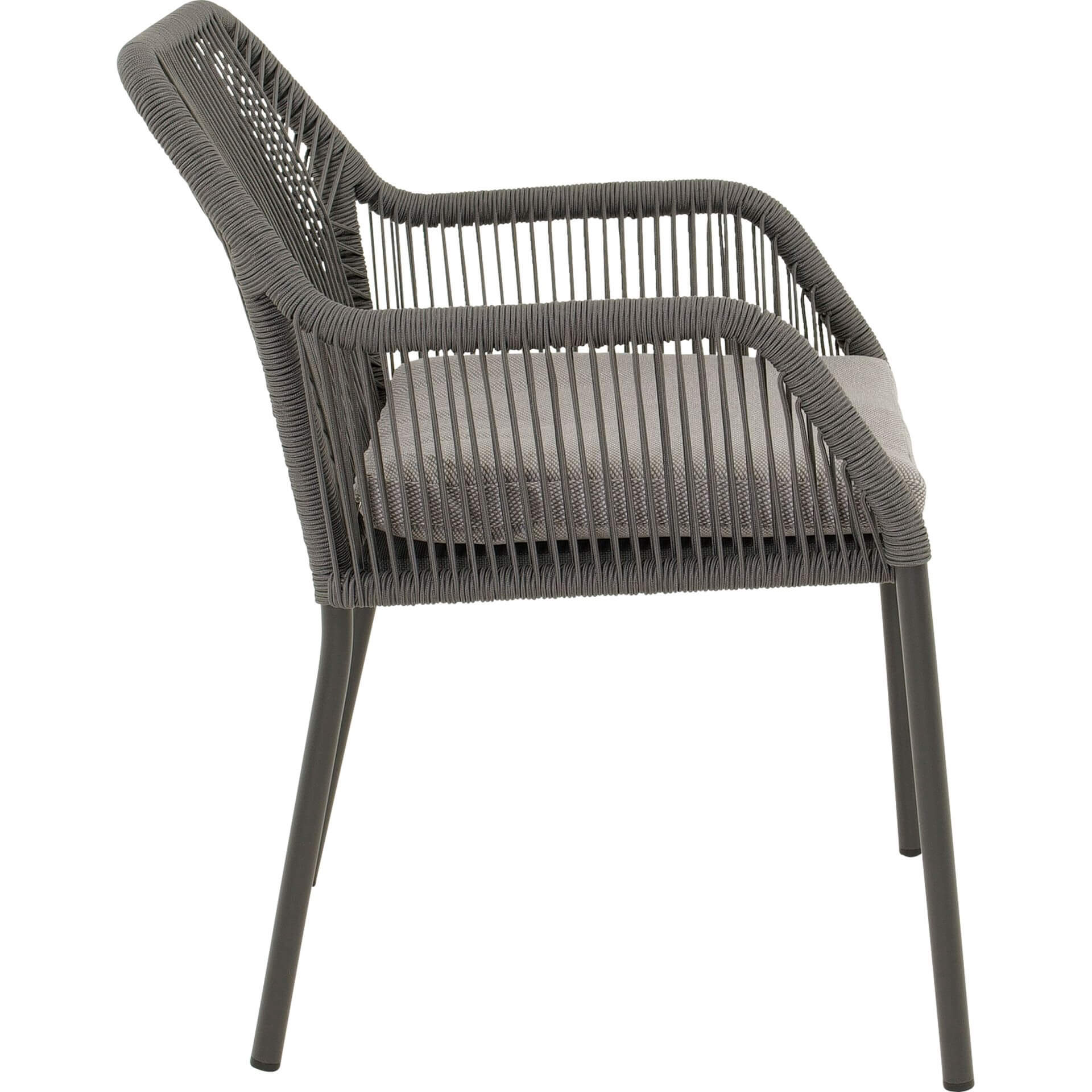 Leslie Living Stapelstoel Akita Grijs