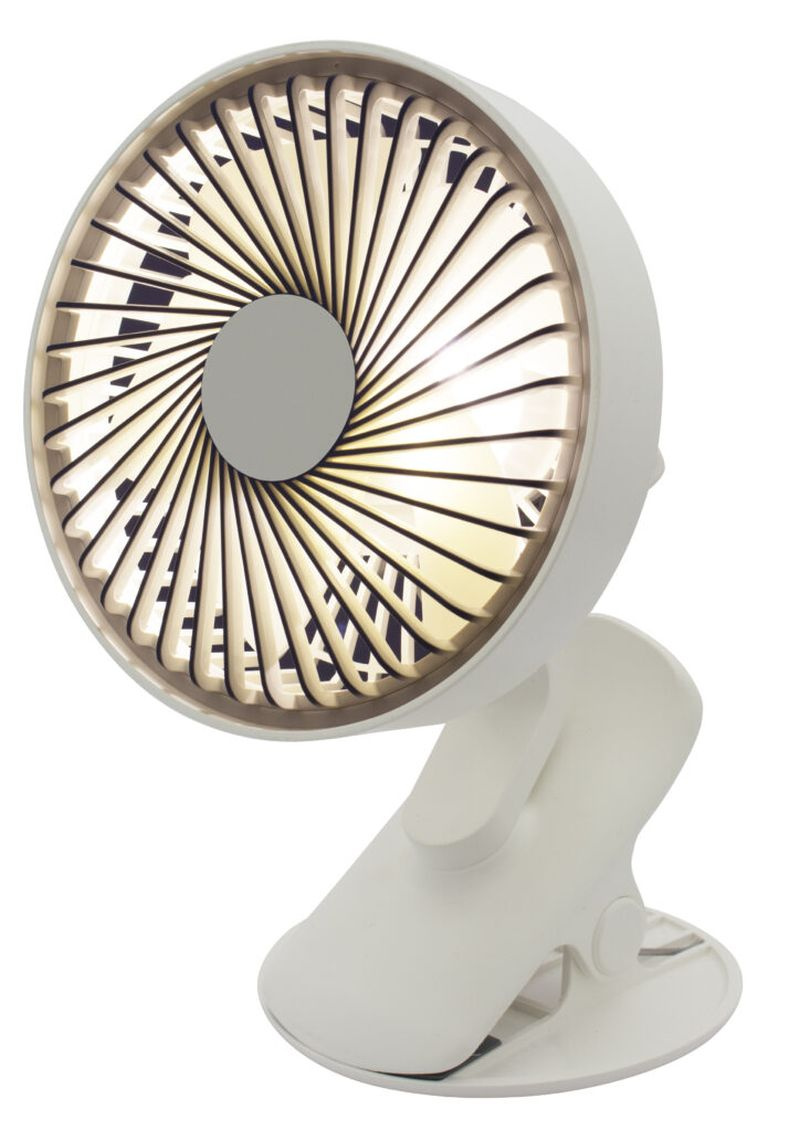 Eurotrail Klem Ventilator Met Lamp