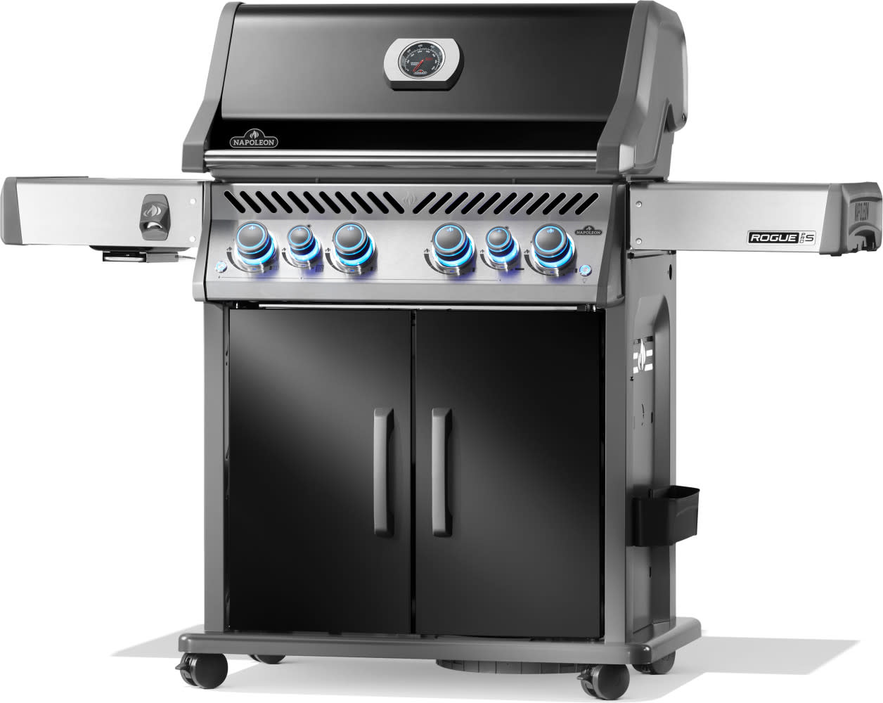 Napoleon Rogue Pro-S 525 Met Sizzle Zone En Achterbrander Zwart