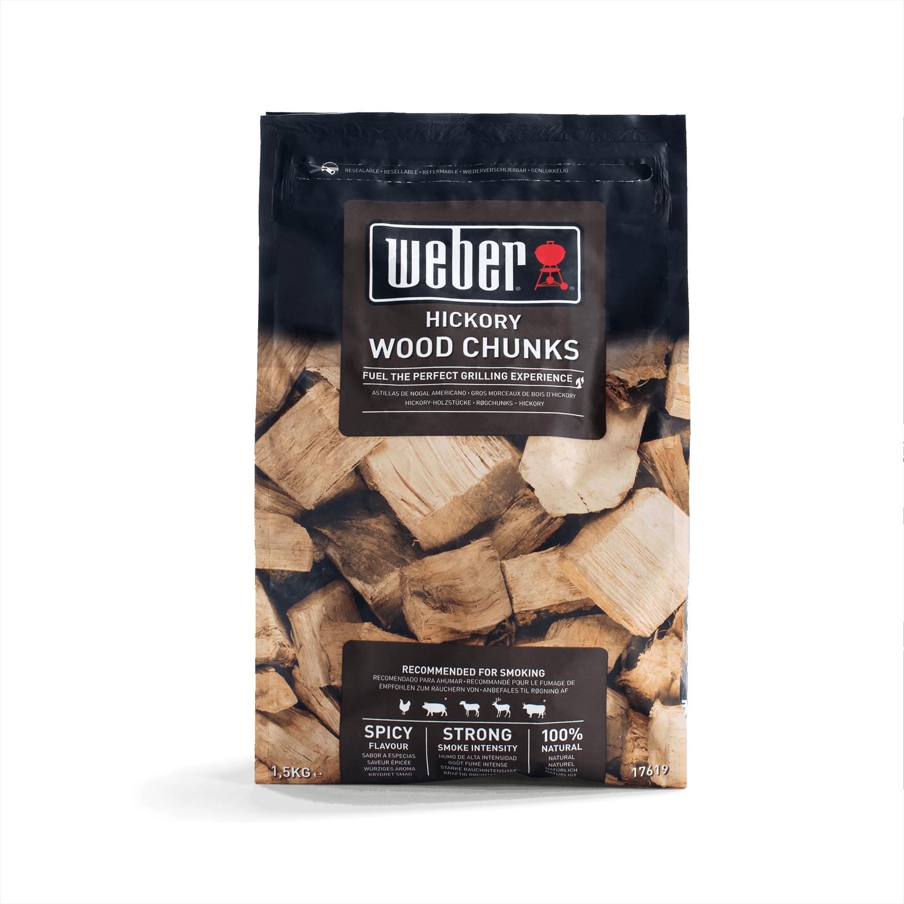 Weber Houtblokjes 1,5 kg, Hickory