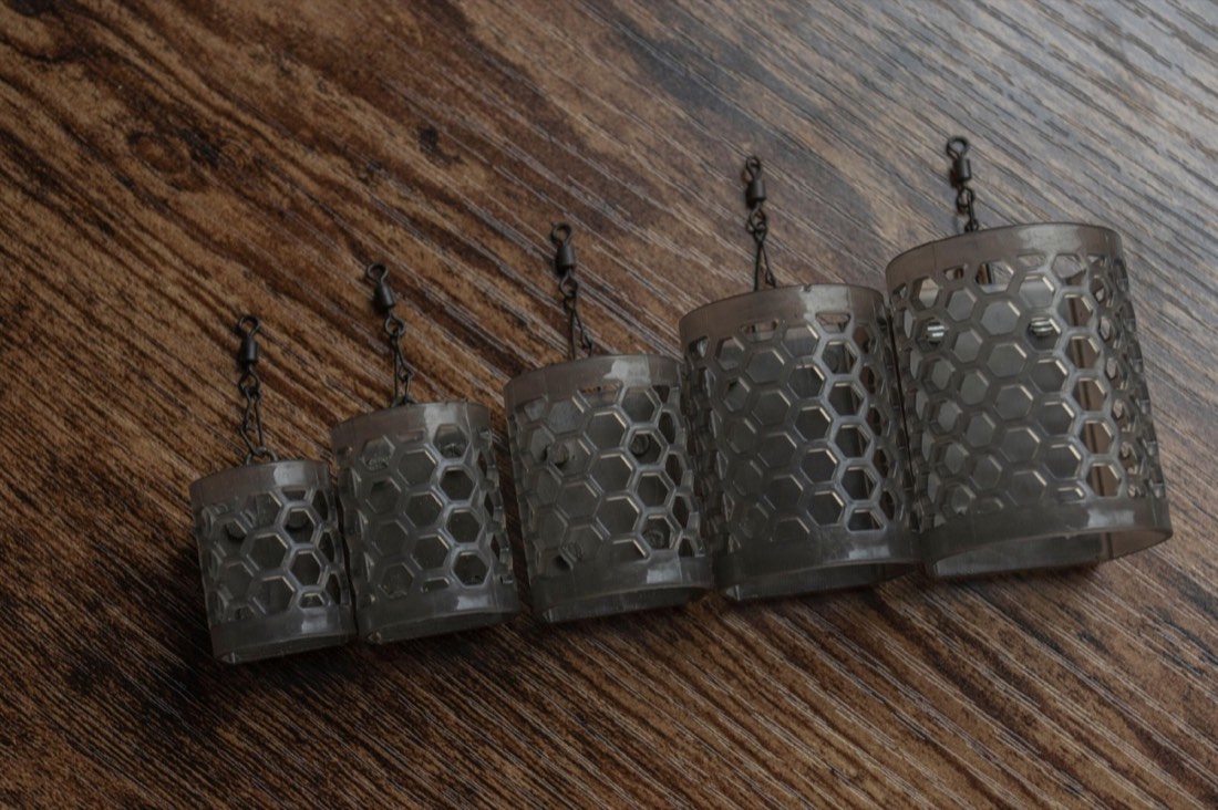 Preston Hexmesh Plastic Cage Feeder Small