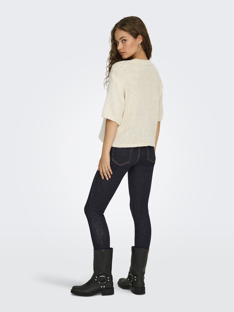 Jacqueline DE Yong Linea S/S Pullover O-Neck Knt Dames