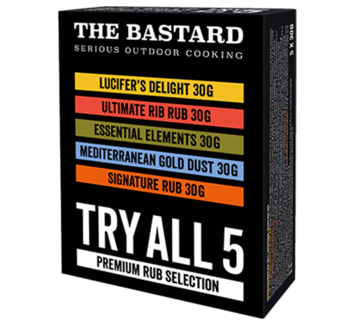 The Bastard Try Out Box 5 Rubs 150Gr