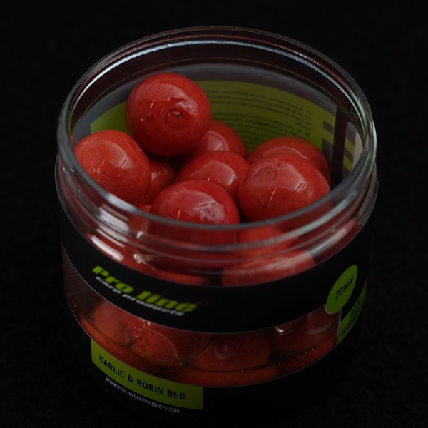 Pro Line Hard Hookbaits - Garlic & Robin Red 20Mm - 200Ml