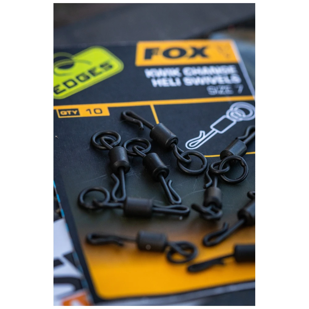 Fox Kwik Change Heli Swivels Size 7