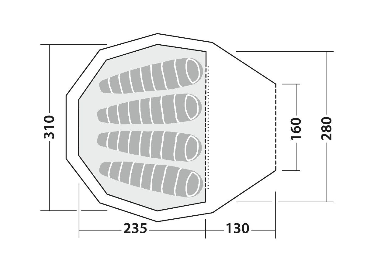 Robens Tent Green Cone PRS