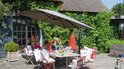 Madison Parasol Monaco Flex Iii 300X300Cm Polyester Ecru Grade 6