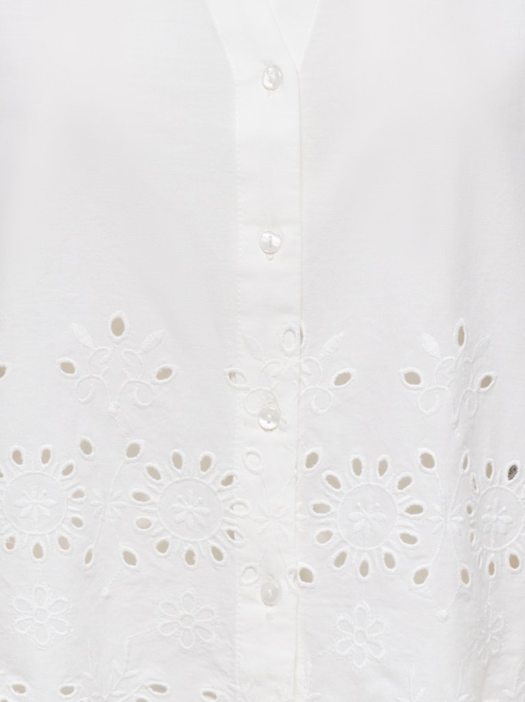 Jacqueline de Yong Marina 2/4 Embroidery Shirt Dames