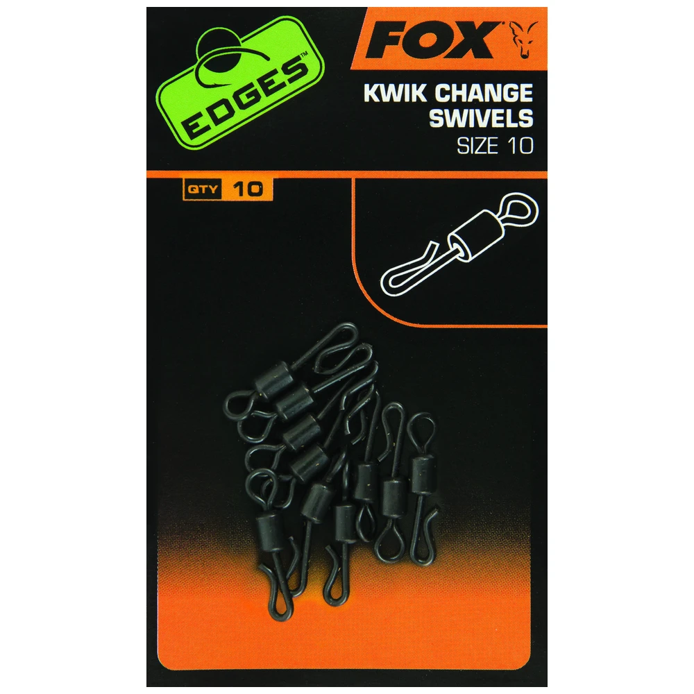 Fox Edges Kwik Change Swivels Size 10 X 10