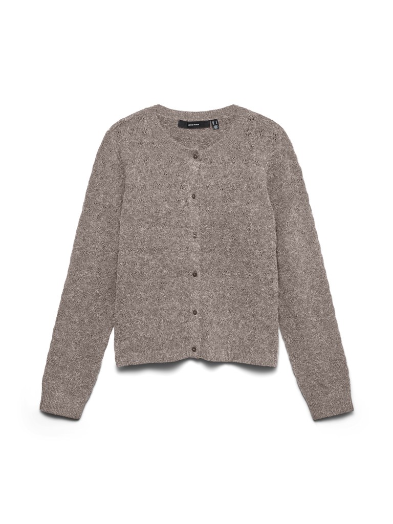 Vero Moda Doffy Stitch LS O-Neck Cardigan Dames