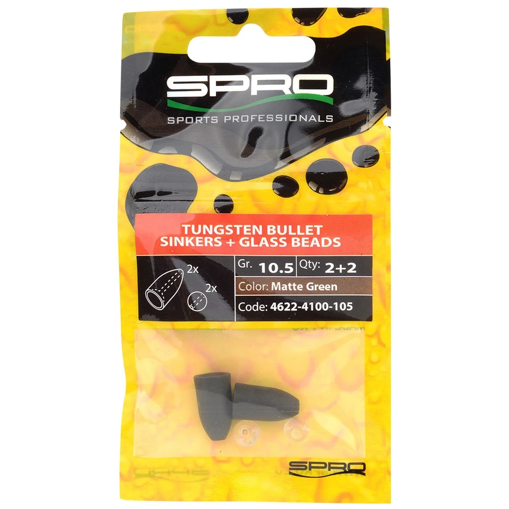 Spro Tungsten Bullet Sinkers MG 14G 2+2