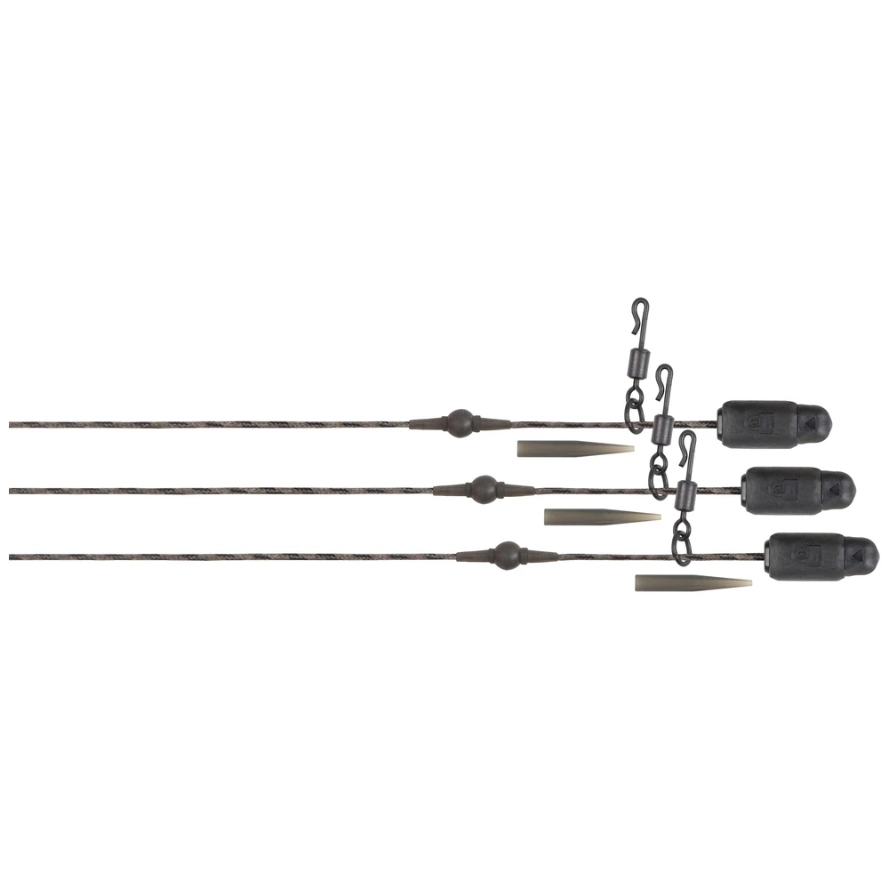 Fox Edges Naturals Heli-Clip Rigs 50Lb Ccx3