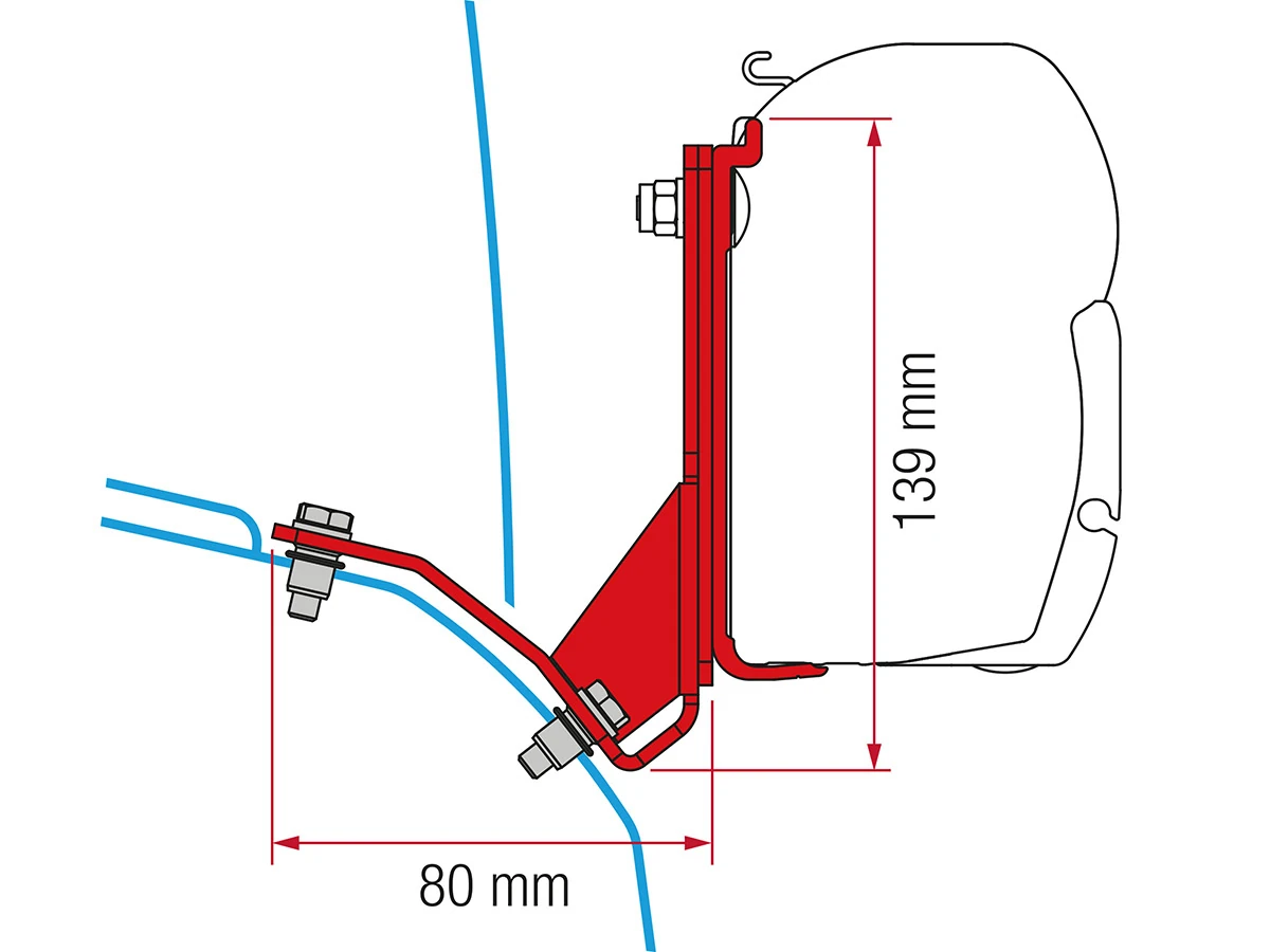 Fiamma Kit F45 Fiat Ducato Hymercar