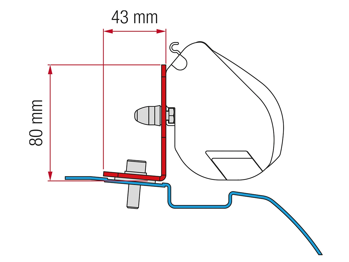 Fiamma Kit F35 Nissan Nv200