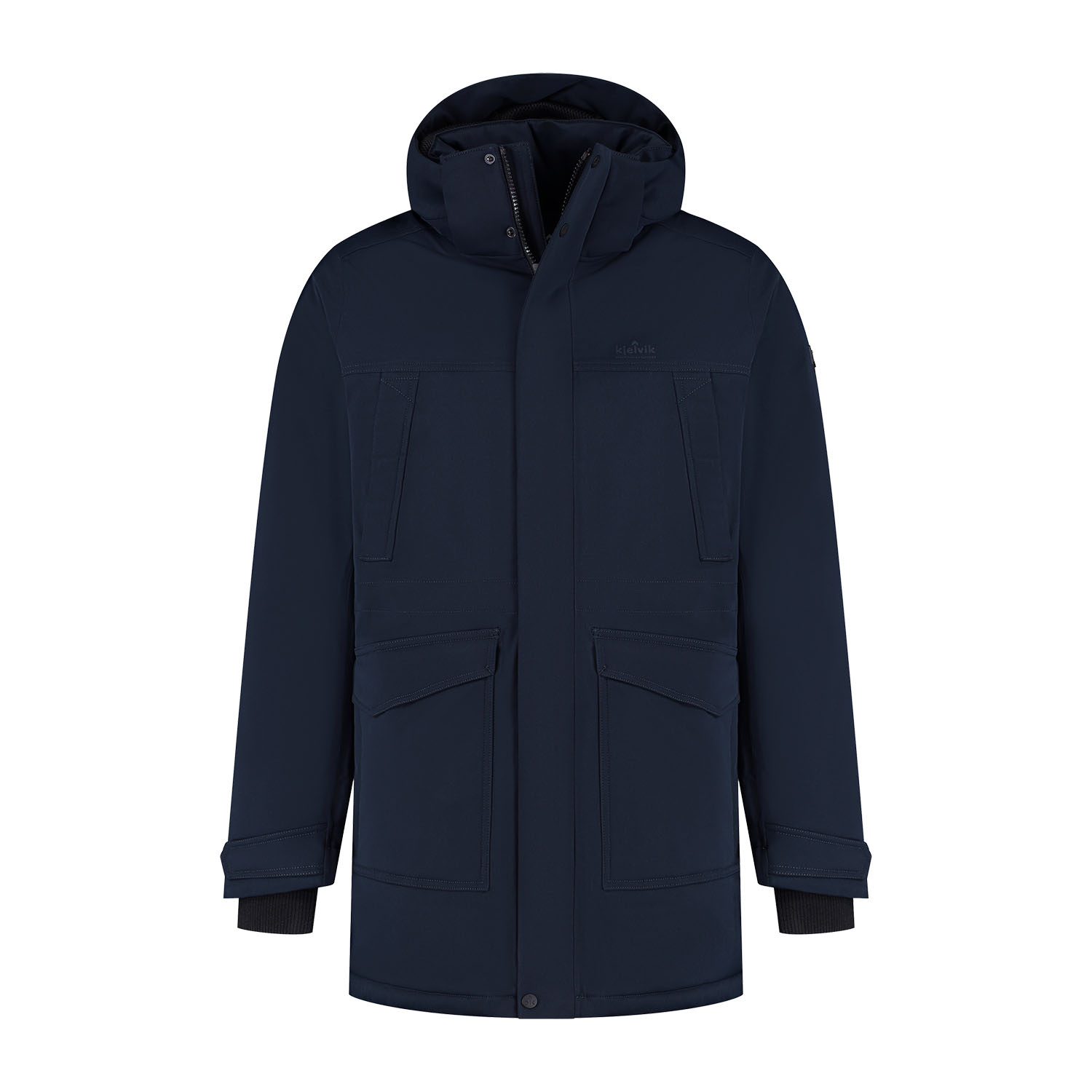 Donkerblauw