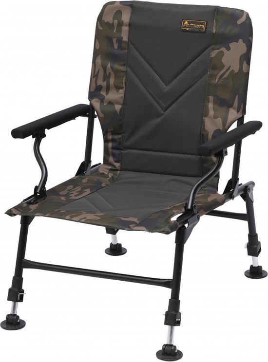 Prologic Avenger Relax Camo Chair W/Arm N Cover