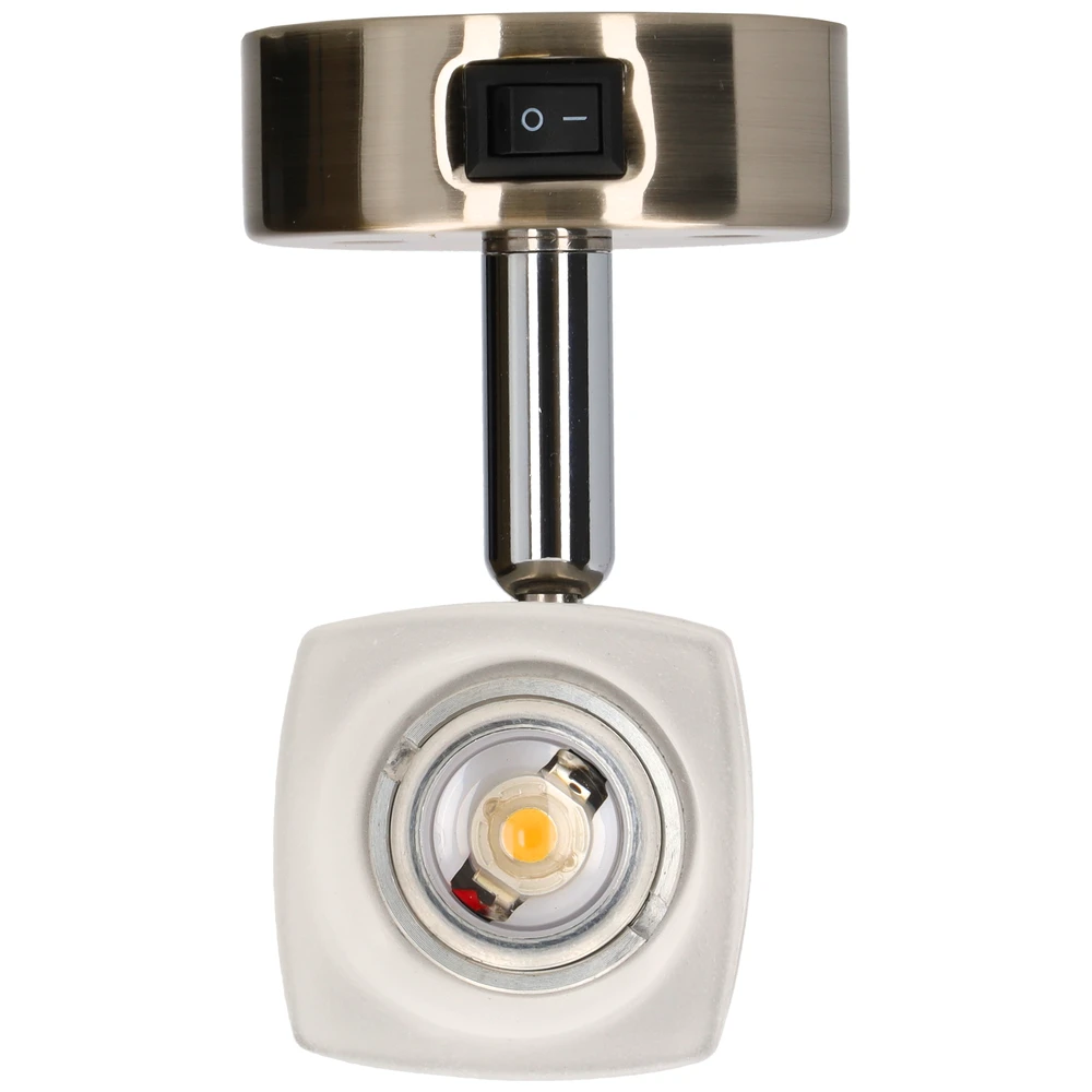 Haba Luna 12V Led Spot Satin Nickel