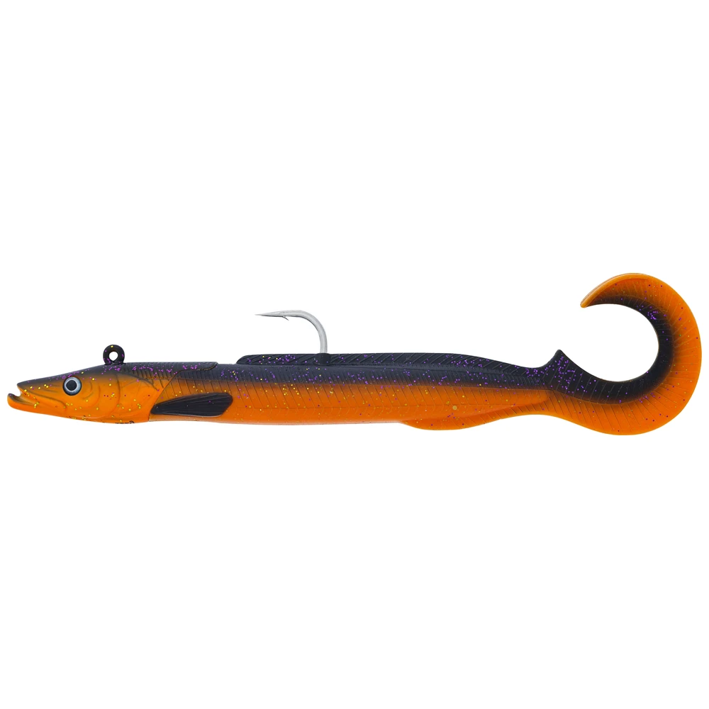 Westin Sandy Andy Curltail Jig 122G 22Cm Onyx Ember #8/0 1+2Pcs