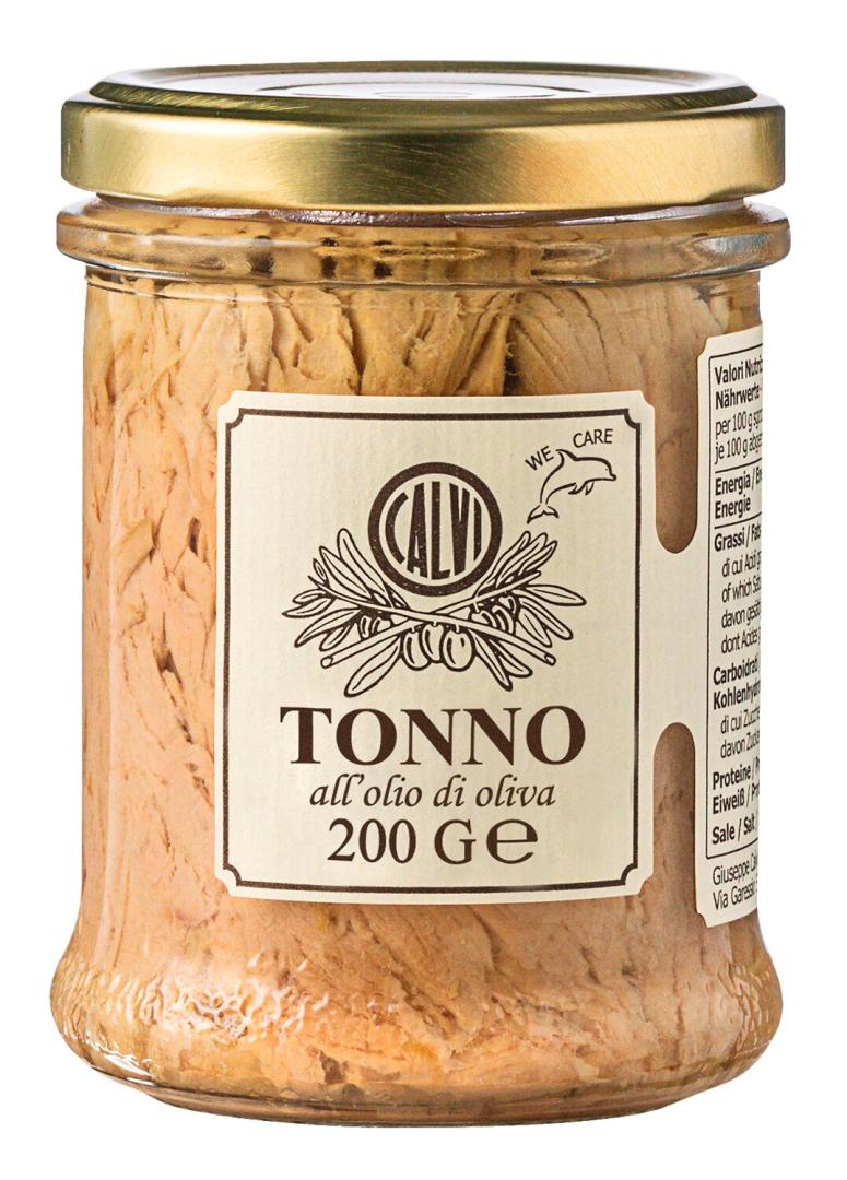 Calvi Tonijn filets In Olijfolie 200 Gr
