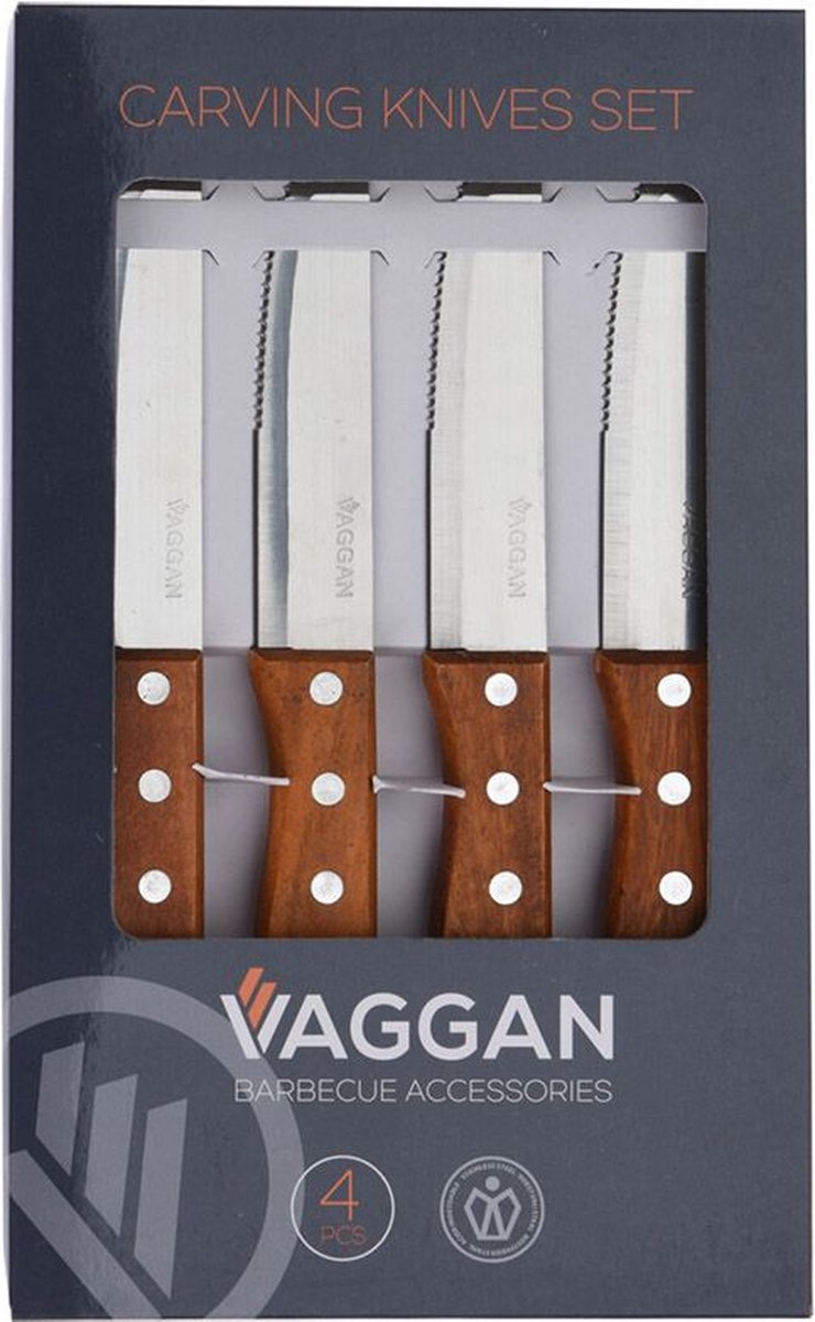 Vaggan Steakmessen Set 4 Delig