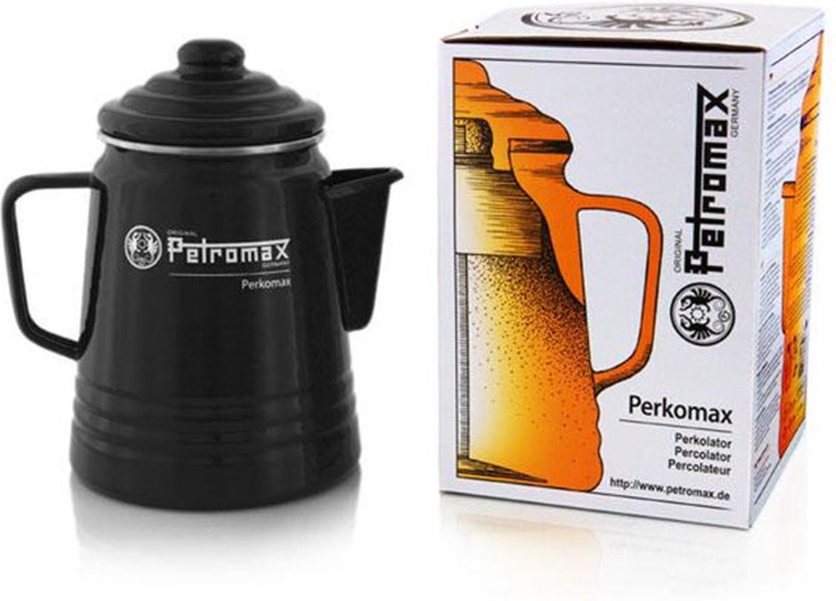 Petromax Emaille Percolator Perkomax Zwart 1.3 L