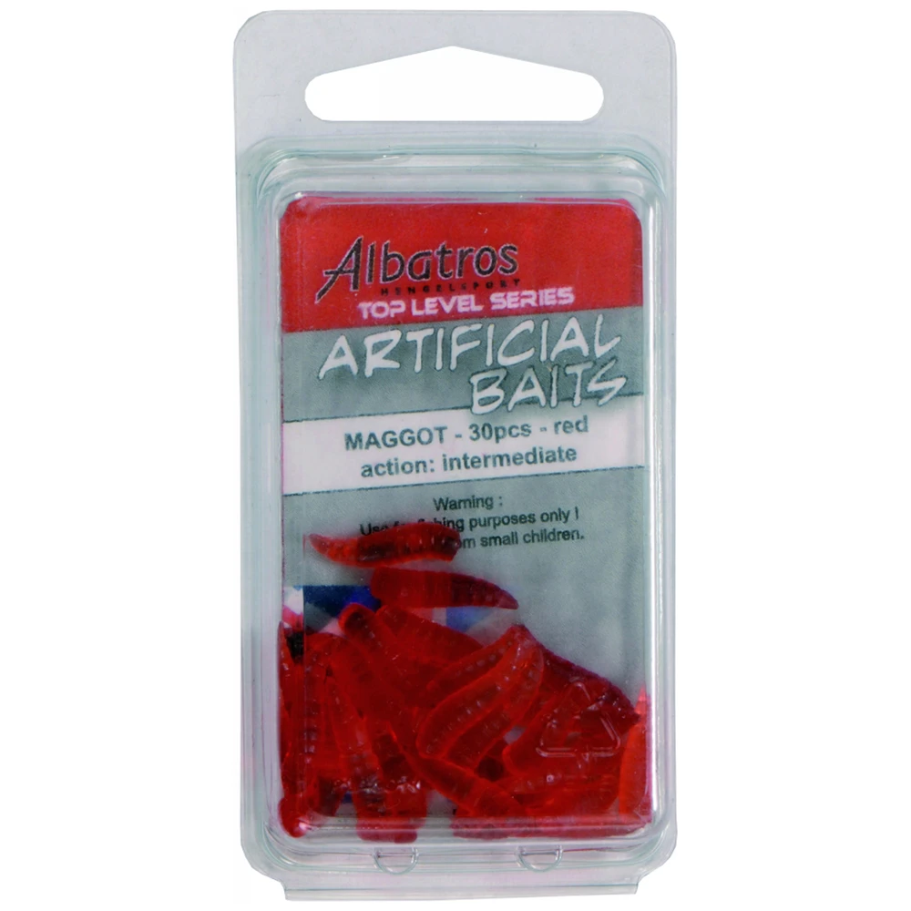 Albatros Top Level Artificial Baits Maggot Red