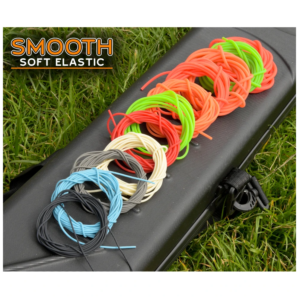 Cresta Smooth Soft Elastic Black 1.4Mm 5M