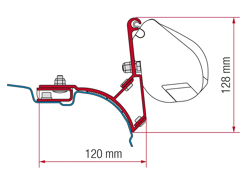 Fiamma Kit Vw T5/T6 Multivan Transporter