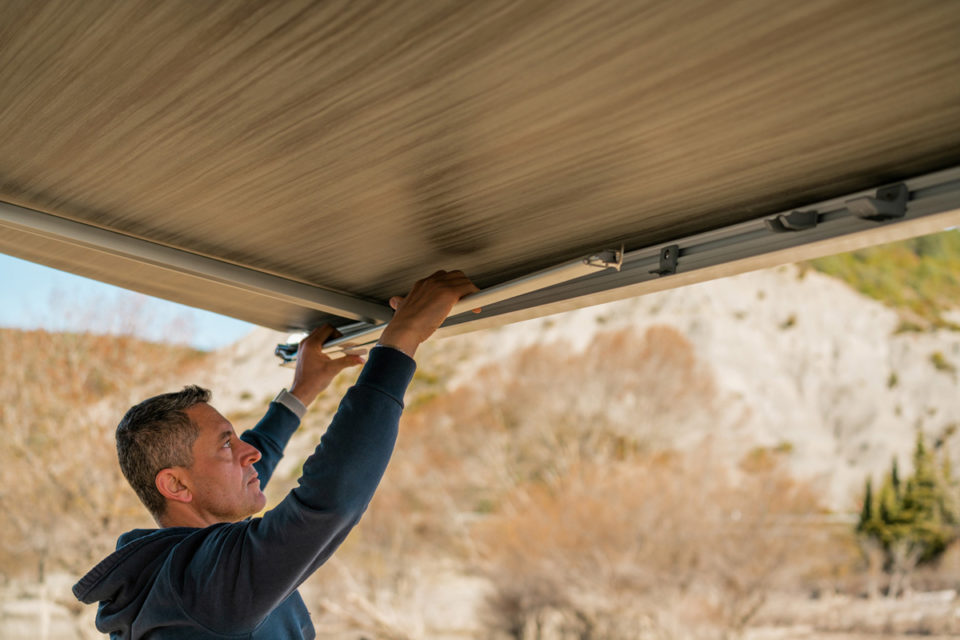 Fiamma Luifel F45 S Zwart