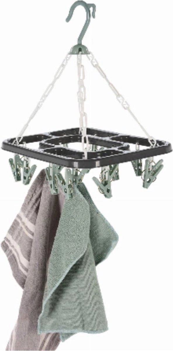 Washanger 24X31 CM Met 18 Knijpers