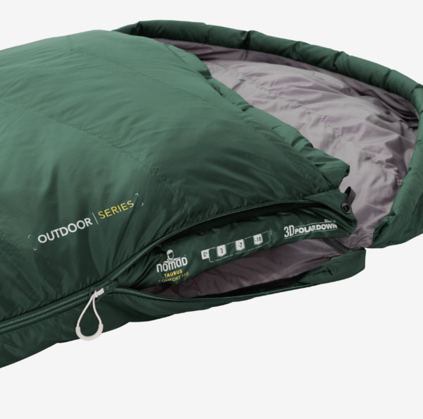 Nomad Slaapzak Taurus 550 Comfort - Dark Green