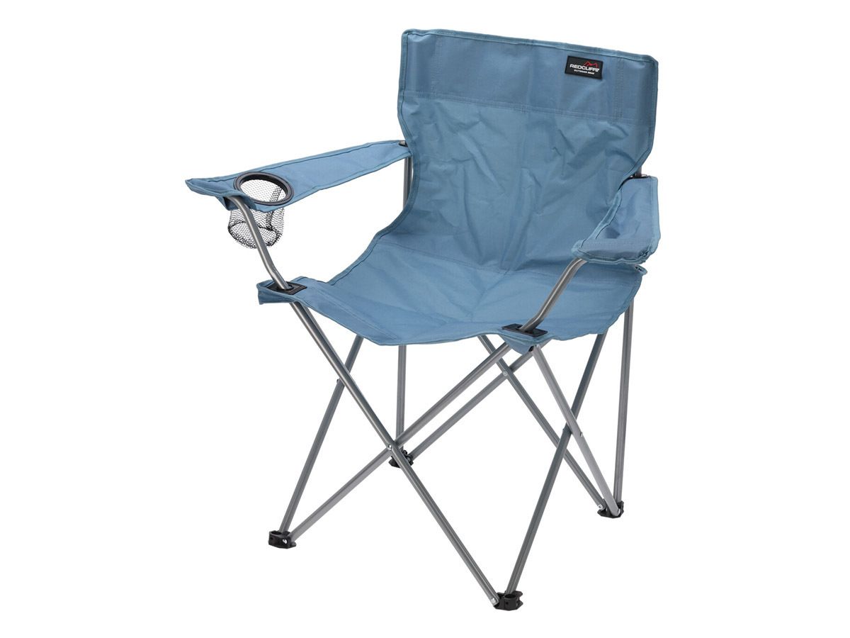 Vouwstoel Metaal Licht Blauw