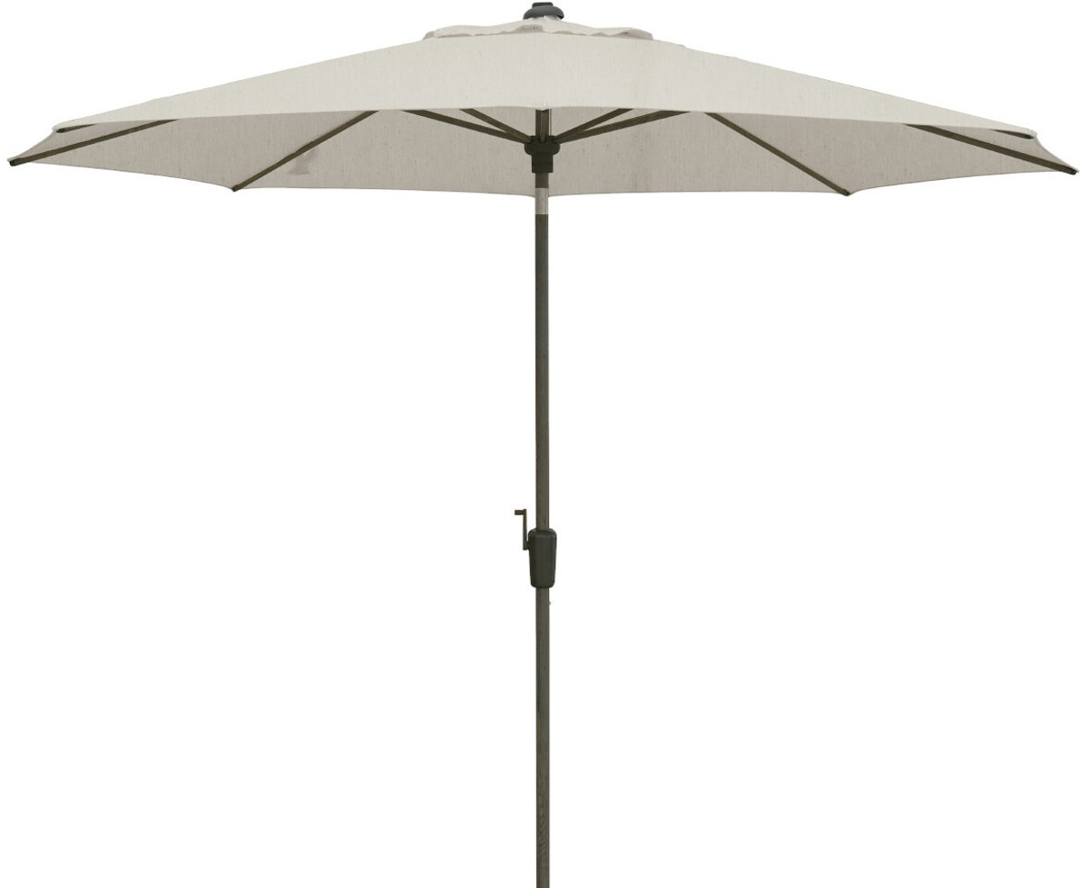 Madison Parasol Lisabon Teak 300Cm Olifin Mellow Champagne