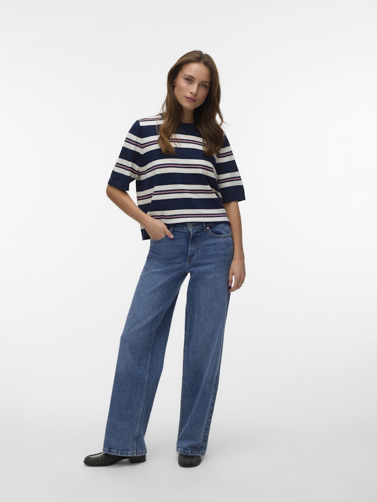 Vero Moda Silje 2/4 O-Nck Oversize Pull Dames
