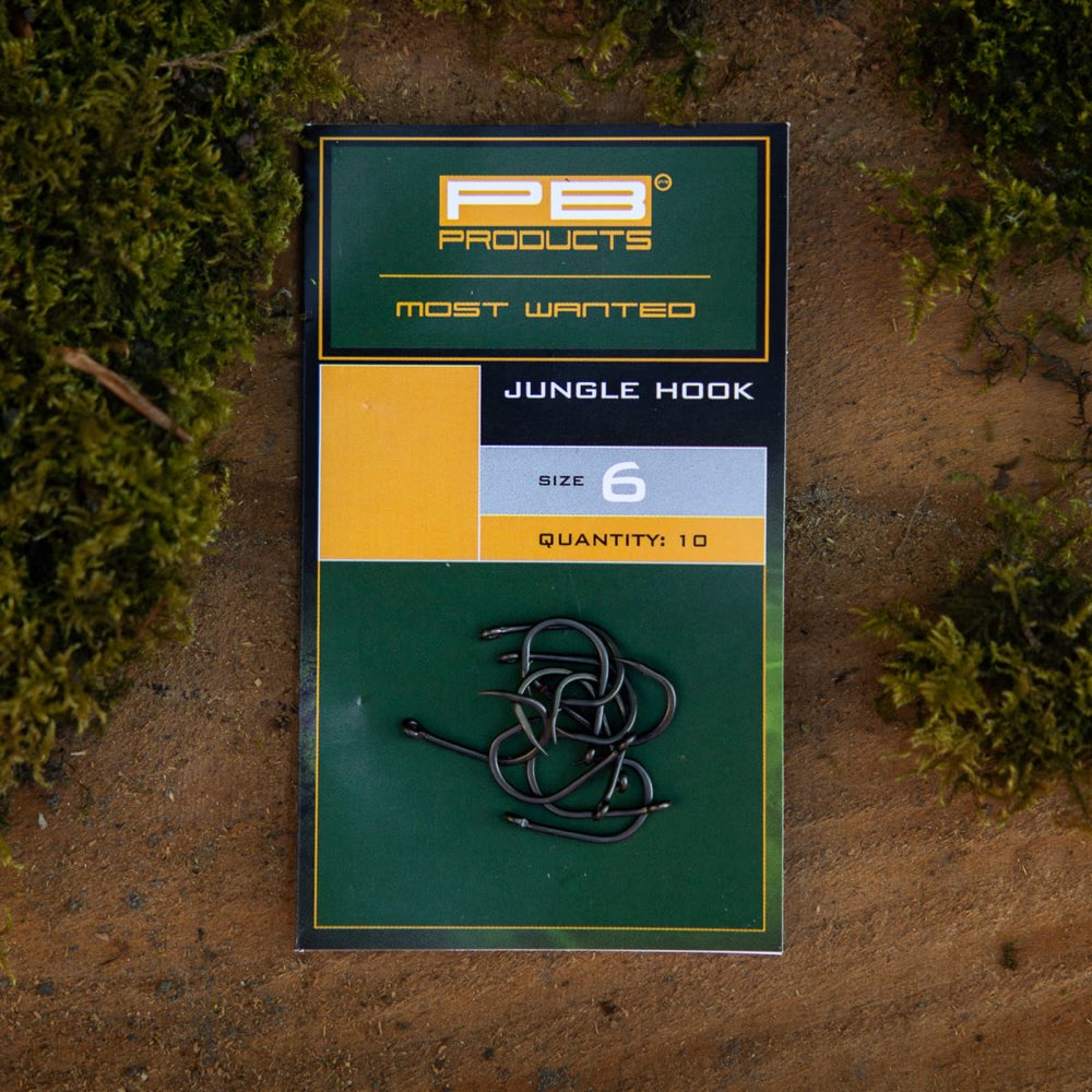 PB Products Jungle Hook Dbf Size 10 10Pcs