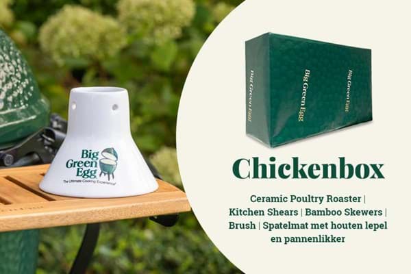 Big Green Egg Celebrating Chicken Box