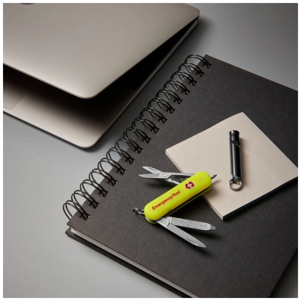 Victorinox Zakmes Signature Emergency Tool, 8 Functies, Fluo Geel