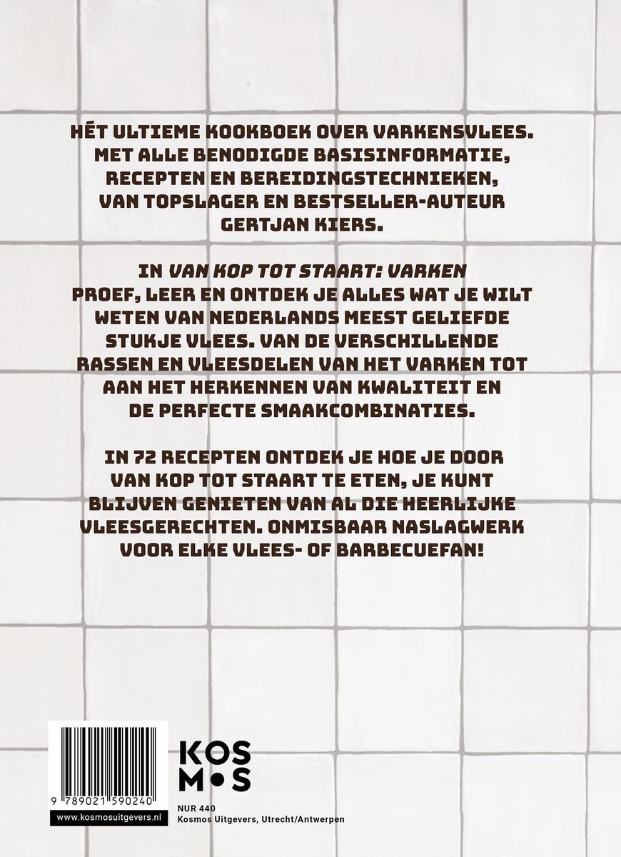Van Kop Tot Staart Varken