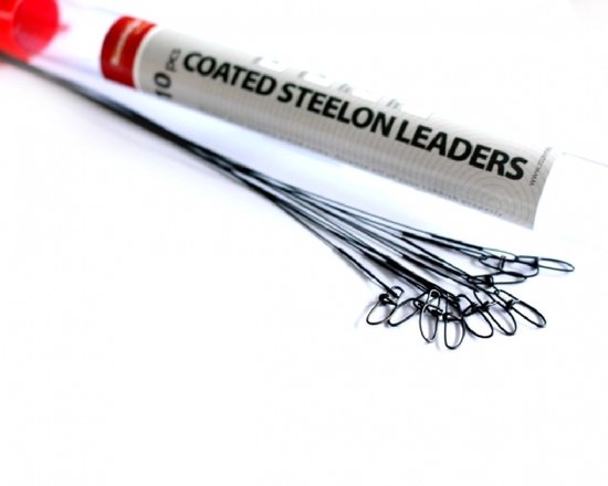 Rozemeijer Coated Steelon Leaders 30Cm 30Lb 10Pcs