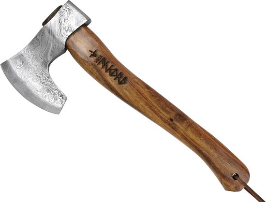Njord Vidar Viking Damast Medium | Vikingbijl